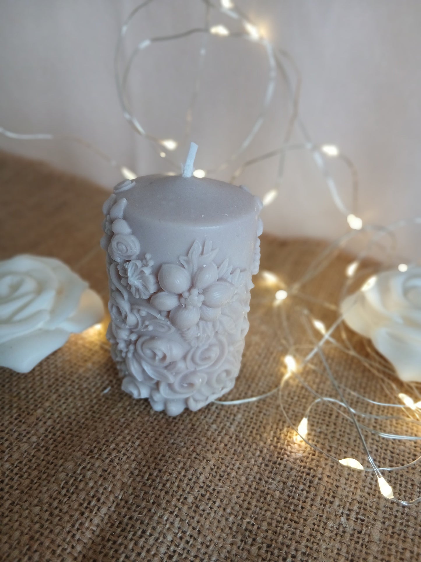 Bougie crème Délicate